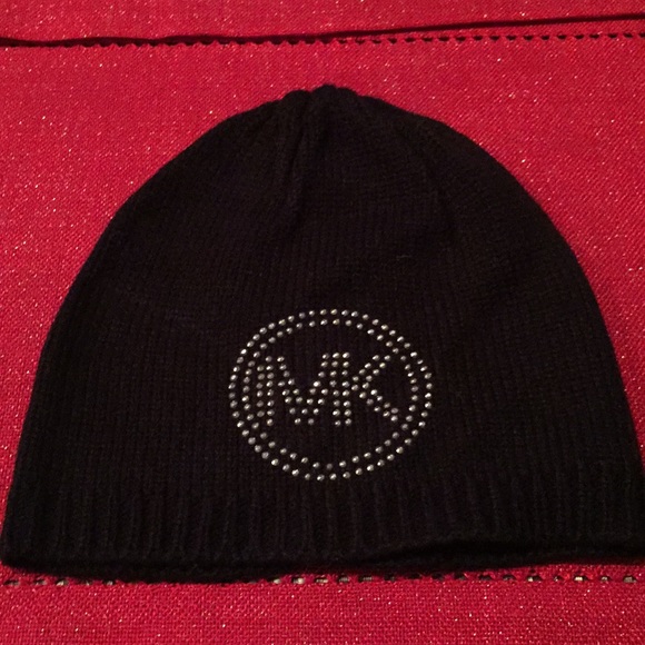 Michael Kors Embellished Signature Hat Never Used - Picture 2 of 5